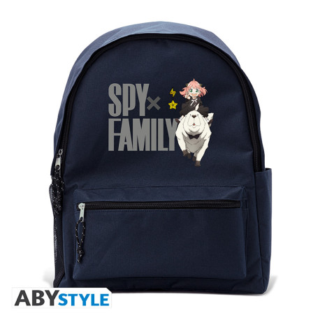 SPY X FAMILY - Sac à dos bleu"Anya et Bond"