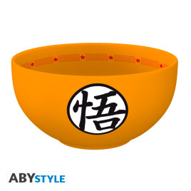 DRAGON BALL - Bowl - 600 ml - "Goku symbols" cardboard pkg x2