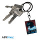 DEATH NOTE - Keychain Lenticular "Justice" X4