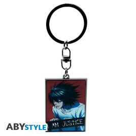 DEATH NOTE - Keychain Lenticular "Justice" X4