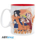 NARUTO SHIPPUDEN - Mug - 460 ml - Passé et présent - subli - boîte x2