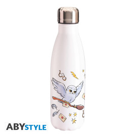 HARRY POTTER - Water Bottle - Hogwarts Symbols