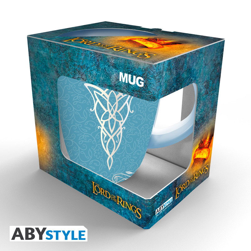LORD OF THE RINGS - Mug - 400 ml - Elven - box x2 (W6 LORD OF THE RINGS - Mug - 400 ml - Elven - box x2 (W6