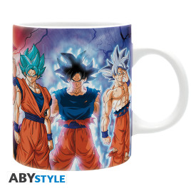 DRAGON BALL SUPER - Mug - 320 ml -TransformationsGoku- subli -boîtex2