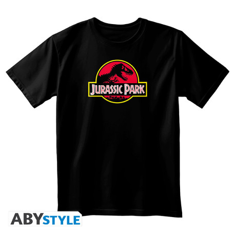 JURASSIC PARK - Unisex blackTshirt - Logo