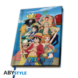 ONE PIECE - Cahier A5 "Equipage Luffy" X4