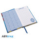 ONE PIECE - Cahier A5 "Equipage Luffy" X4