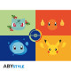 POKEMON - Cartes postales - Starters Génération 1 (14.8x10.5)