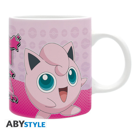 POKEMON - Mug - 320 ml - Jigglypuff Comic Strip - subli x2
