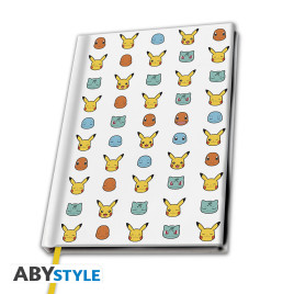 POKEMON - Cahier A5 "Starters" X4