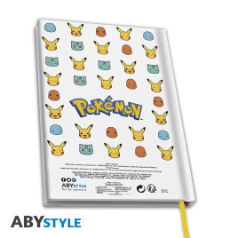 POKEMON - A5 Notebook "Starters" X4