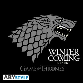 GAME OF THRONES - Tshirt "Winter is coming" homme MC black - basic