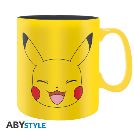 POKEMON - Mug - 460 ml - Pikachu Visage - boîte carton x2