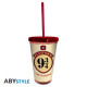 HARRY POTTER - Tumbler with straw - 470ml - Hogwarts Express 