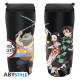 DEMON SLAYER - Travel mug "Characters Strip Patterns" 
