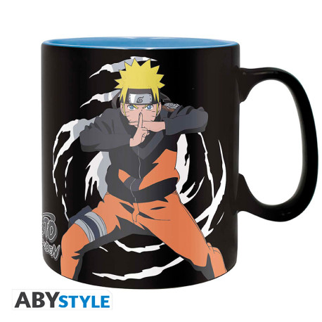 NARUTO SHIPPUDEN - Mug - 460 ml - Naruto & Kurama - boîte carton x2