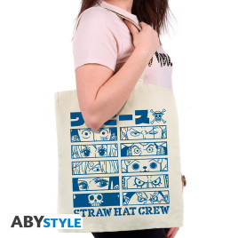 ONE PIECE - Tote Bag - "Strawhat crew"