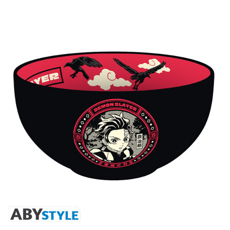 DEMON SLAYER - Bowl - 600 ml - "Tanjiro S2" cardboard pkg x2 (W8)