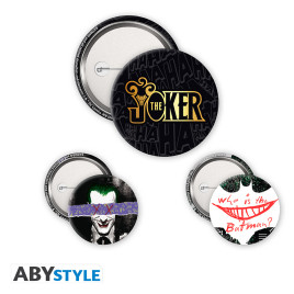 DC COMICS - Pack de Badges - The Joker