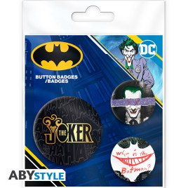 DC COMICS - Pack de Badges - The Joker