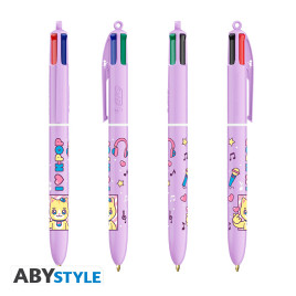 BESPOKE - K-POP - Stylo BIC 4 couleurs - Indpendant ONLY x10