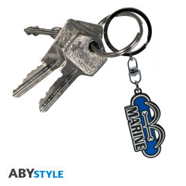 ONE PIECE - Keychain "Marine" X4 (W12)