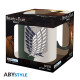 ATTACK ON TITAN - Mug - 460 ml - Emblème S4 - boîte carton x2(W10)