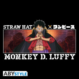 ONE PIECE - T-shirt noir unisexe - Monkey D. Luffy