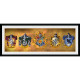 HARRY POTTER - Tirage encadré "Maisons" (30x75)*