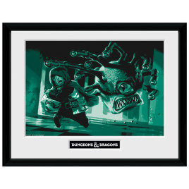 DUNGEONS & DRAGONS - Framed print "Beholder" (30x40) x2*