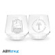 LORD OF THE RINGS - Set de 2 verres Poney Fringant & Gondor EUROPE x2