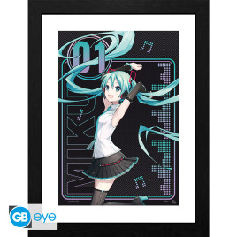 HATSUNE MIKU - Framed print "01" (30x40) x2