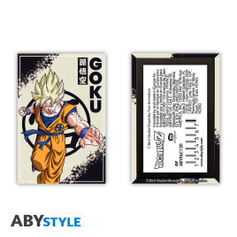 DRAGON BALL - Aimant Standard - DBZ/ Goku x4