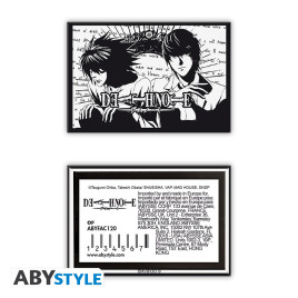 DEATH NOTE - Standard Magnet - L & Light x4