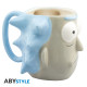 RICK AND MORTY - Mug 3D - Rick Sanchez x2