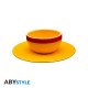 ONE PIECE - Bol et soucoupe - Chapeau de Paille x2(W13)