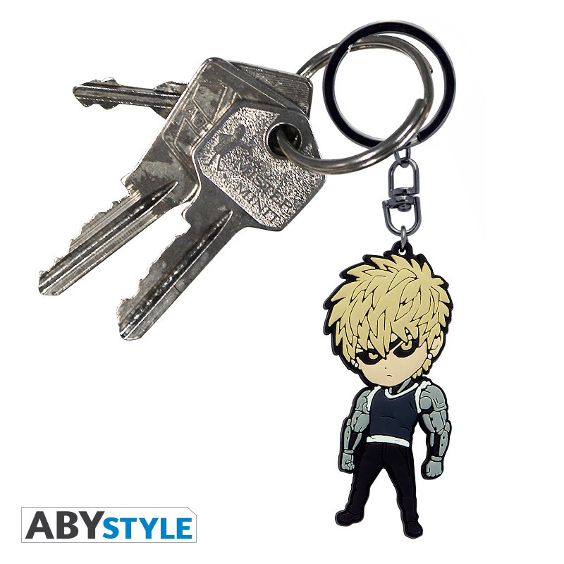 One Punch Man Manga Saitama Id Badge Holder Keychain Lanyard W/ Rubber  Pendant Multicoloured : Target