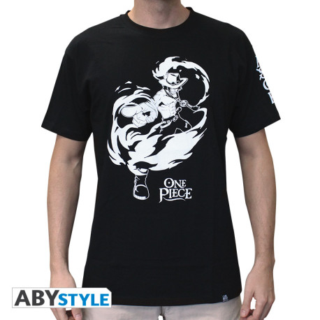 ONE PIECE - Tshirt "ACE" homme MC black - New Fit- VOIR ABYTEX813*
