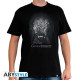 GAME OF THRONES - Tshirt "Trône de fer" homme MC black - New Fit*