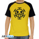 ONE PIECE - Tshirt "Trafalgar Law" man SS yellow - premium 