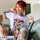 ONE PIECE - Tshirt "New World Group" man SS white - new fit*