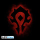 WORLD OF WARCRAFT - Tshirt Horde - homme MC black - new fit*