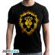 WORLD OF WARCRAFT - Tshirt Alliance-homme MC black - new fit*