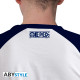 ONE PIECE - Tshirt "Skull" homme MC blanc & bleu - premium*