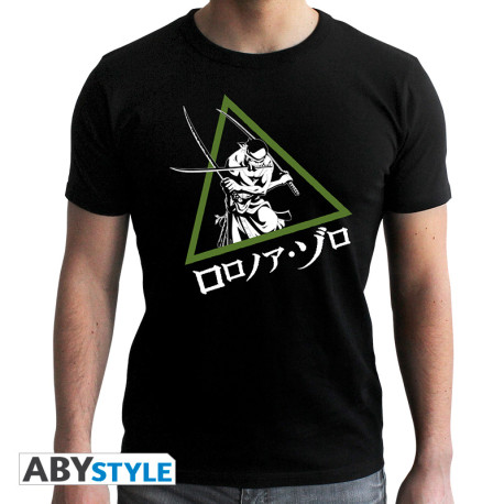 ONE PIECE - Tshirt "Zoro" man SS black - new fit*
