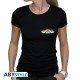 FRIENDS - Tshirt "Central Perk" femme MC noir - basic 
