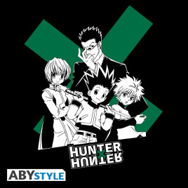 HUNTER X HUNTER - Tshirt "Groupe" homme MC black - basic*