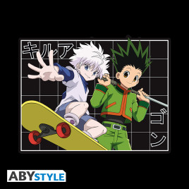 HUNTER X HUNTER - Tshirt "Gon & Kirua" homme MCblack-basicvoirTEX834*