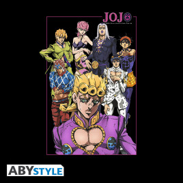 JOJO'S BIZARRE ADVENTURE - Tshirt "Group" man SS black - basic*