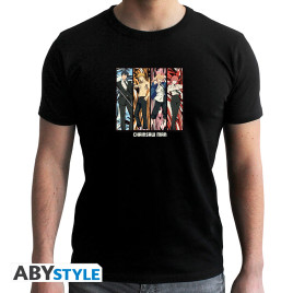 CHAINSAW MAN - Tshirt "Group" man SS black - New Fit